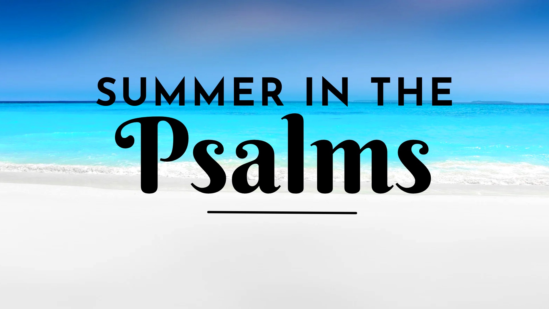 Resources for Psalms – Ordinary Christian Ministries